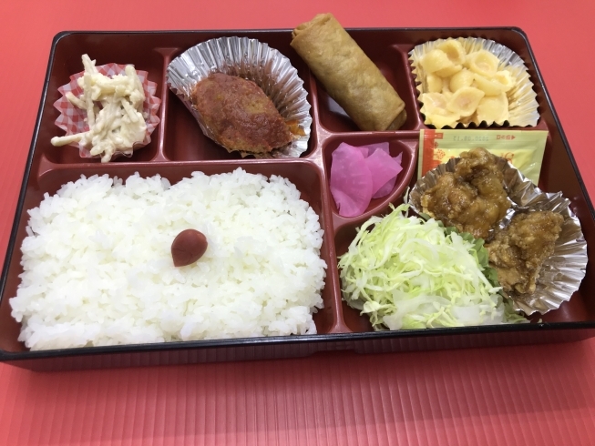 「本日の日替りお弁当♪」