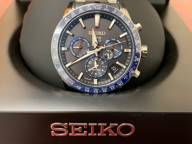 セイコー、ロレックス、オメガ、タグホイヤー高価買取「SEIKO セイコー　アストロン　高額査定となりました。　　ブランド品、貴金属、切手、ビール券など「お売り下さい」　　中が見える安心の当店「買取りと査定」は「チケット大黒屋」金町北口店」