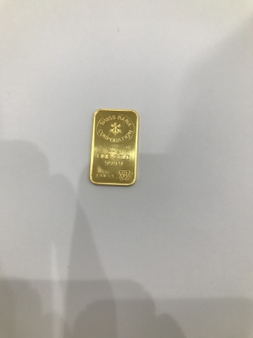 金のインゴット20g「金のインゴット　高価買取　武蔵小山の買取専門店「おたからや　パークシティ武蔵小山ザモール店」」