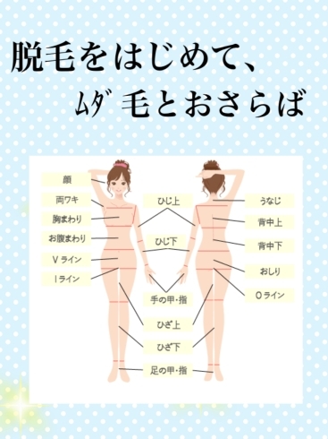 「一人一人に合った、脱毛計画で❗️」