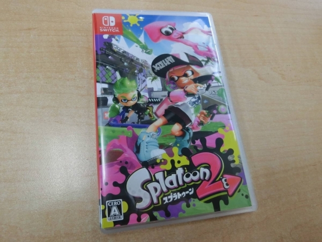 任天堂スイッチ用ソフト『スプラトゥーン2』「任天堂スイッチ用ソフト／スプラトゥーン2お買取させて頂きました。　　　　　　　　買取専門店大吉　佐世保店！」