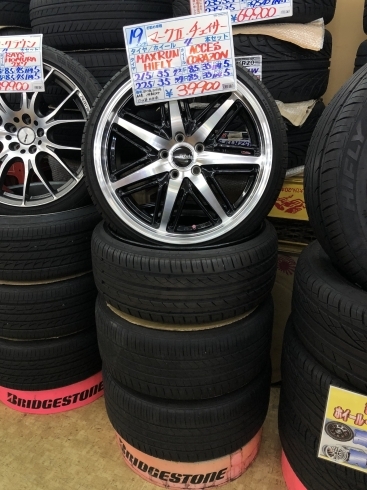 「【中古タイヤ】215/35R19 85Ｗ 4本セット  ￥39,900」