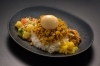 イエローキーマカレー(850円)「music cafe & bar「NikenMe from Corner」」
