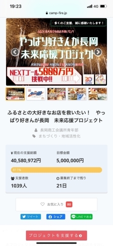 「【速報】総支援額4,000万円を超えるご支援ありがとうございます！！」