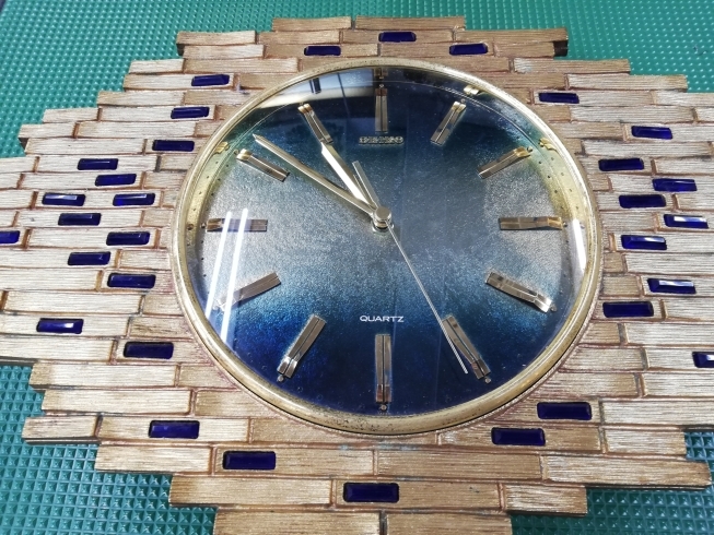 「お洒落な銅器の掛け時計修理( ☆∀☆)」