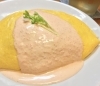 明太子クリームソース添えオムライス「本日のランチ｜米津町で腸活ランチが食べられる古民家カフェ」