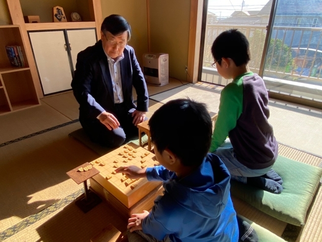 潮来市日の出教室「新型コロナの影響で休止してしていました、将棋教室を再開しました。」