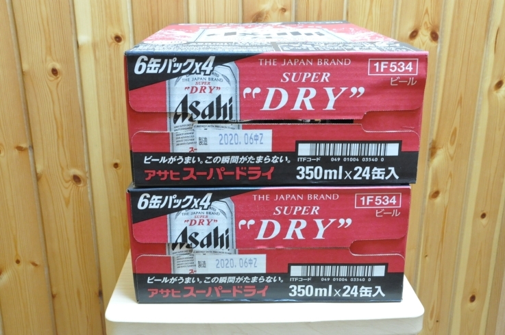 「アサヒスーパードライ買取りました。松江市のビール買取は、蔵たけうち松江店。(FQ976125)」