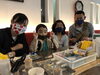 「マスクを付けて、はいポーズ！☆」