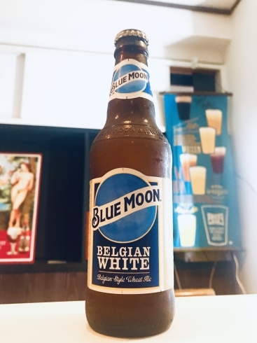 Blue Moon  ¥1030(税込)「本日のオススメ 〜Blue Moon〜 【クラフトビールを八千代台で気軽に楽しめるバー】」