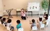朝の会から始まります。「函南　バイリンガルプレスクール」