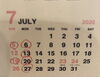 「7月」