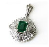 　PT900　/　エメラルド0.52ｃｔ　　「【買取】PT900 エメラルド0.3ｃｔペンダントトップをお買取り致しました！【かんてい局亀有店】」