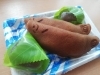 「稽古と若鮎(*￣∇￣)」