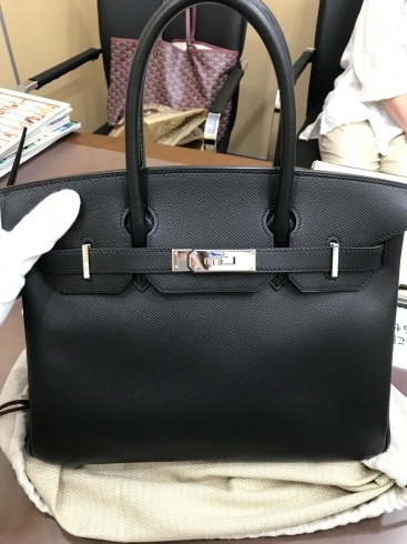 「HERMES バーキン 30 BLK お買取致しました。　相鉄横浜の買取専門店　【おたからや 相鉄横浜駅前店】」