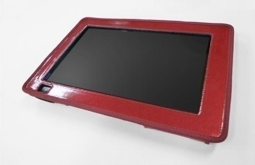 タブレットを収納保護するシンプルなソフトケースです「★『acer タブレット ICONIA TAB W500 ソフトケース（赤）』のご紹介！！タブレットを収納保護するシンプルなソフトケース☆」
