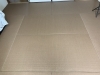 「茶色　縁なし畳」