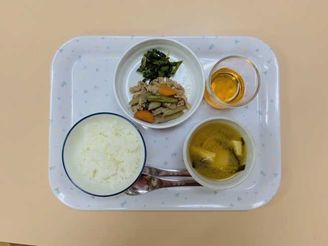 「今日の給食（谷史季保育園）7月21日」