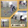 「プールスティックを使った運動を行いました💪」
