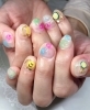3d水玉ネイル ジェルが6週間浮かないマカロンのフィルイン仕上げ Nail Foot Care Private Salon Macaron マカロン のニュース まいぷれ 松江