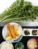 「7月28日火曜日、『菜っ葉の日』です。本日のおすすめmenuは✨えびフライ定食……¥950- 4本入です。今日のランチにいかがですか？テイクアウトもOK!!です。(｀-ω-´)✧」
