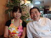 笑顔がすてきな松山シェフご夫妻♪「【小鉢バーはじめました！】旬の美味しい野菜料理が自慢『レストラン季旬』松山シェフご夫妻を訪問！（葛飾区堀切7丁目）」
