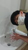 レッスンの前には手を洗おう！「手洗いしやすくなりました！」