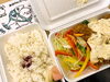 「今日は「炭ダイニングととや」」さんのテイクアウトでお弁当！」