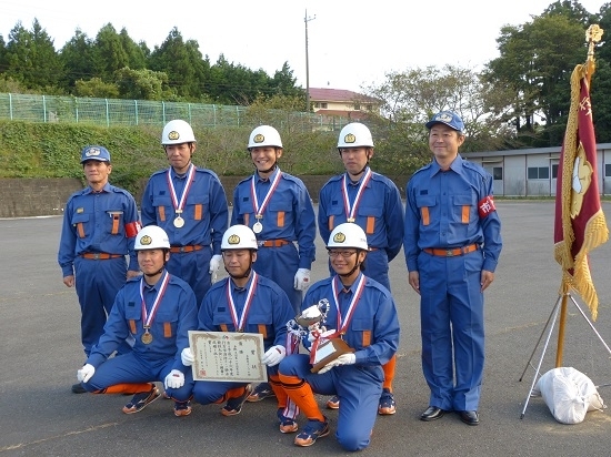 ☆☆☆自動車ポンプの部　優勝　　玉造1分団2部　根古屋☆☆☆