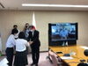 「Noriko学級支援の募金、生徒会が市長に届け、交流 」