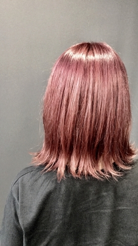 チェリーピンク「チェリーピンク【髪質改善は京都市西京区のヘアサロン、フレールにお任せ下さい】」