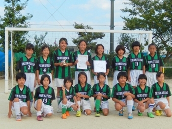 新松戸サッカークラブ・・・敢闘賞を受賞しました☆