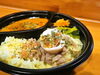 13種のスパイスカレーとルーローファンのあいがけ「人気のTAKEOUT☆スパイスカレー・ルーローファン・タコライス・タコス【葛飾区四つ木！自家焙煎珈琲とスパイス料理のお店『SCRATCH COFFEE』さん】」