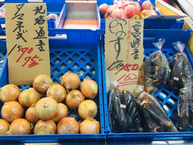 「四季折々の野菜を販売しています【お肉・野菜・果物は清武町の黒木商店で♪】」