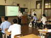「山口副市長　吉岡先生の授業でメッセージ 」