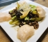 「厳しい残暑に！スタミナ料理！牛肉とセロリの中華炒め！」