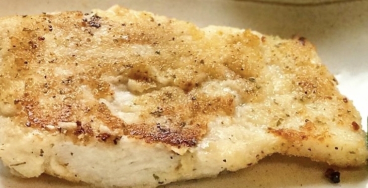 元気になる 麹漬け鱈のバター焼き「元気になる 麹漬け鱈のバター焼き「米津町で腸活ランチが食べられる古民家カフェ」