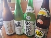 日本酒各種(写楽、相模灘、出羽桜、八海山)等々…「もうほんとに暑すぎるから冷酒はいかがでしょうか？」