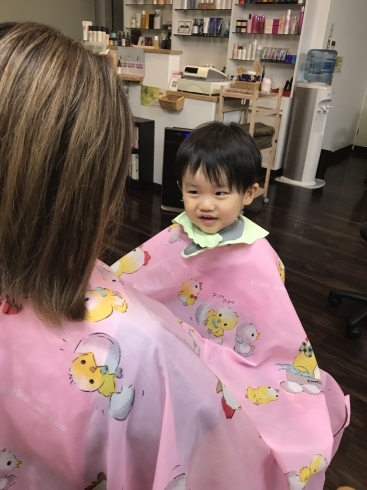 「お子様も安心【髪質改善は京都市西京区のヘアサロン、フレールにお任せ下さい】」