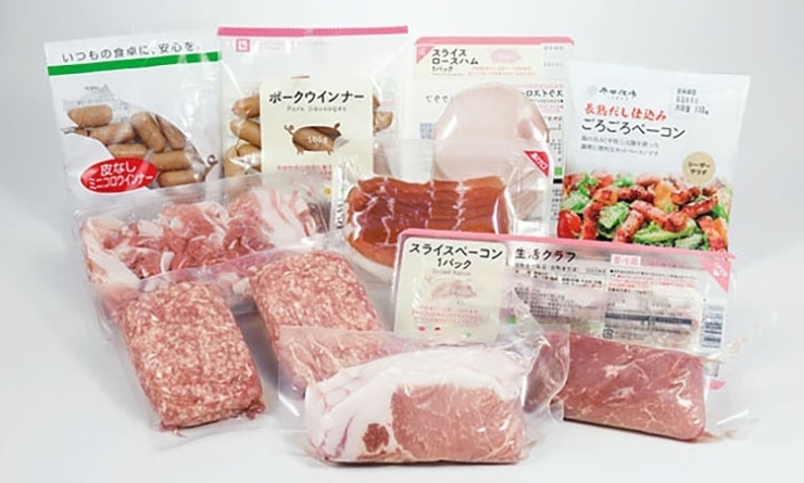 平田牧場の豚肉を使った食材が豊富にあります！「疲労回復には豚肉★良質なタンパク質を摂りましょう！」