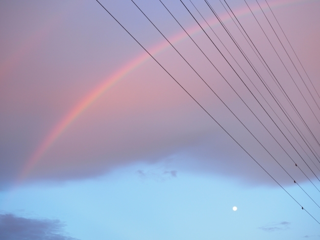 「浜松で虹♪」