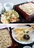 写真上【かき揚げ天せいろ】
写真下【穴子天せいろ】「手打そば じつかわ」