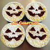 ジャックオランタンのかぼちゃプリン♪「台風10号！被害最小限に通過しますように☆」
