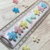くるりんちょ見本「お花の定規」「次回のくるりんちょは「お花の定規」」