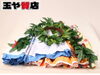 「パウスカート3 レイ 髪飾り 計5点 薄青 オレンジ 花柄クリーム 　玉や質店 千葉県　」