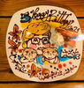 チョコレートアート「鶏肉とお野菜のオーブン焼き」