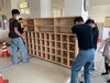 「出雲聖園マリア園　下駄箱工事　No.4」