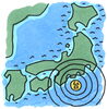 「台風が近づいています!!」