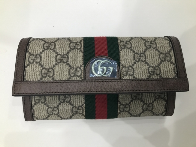 「GUCCI GGキャンバス 長財布 高価買取　武蔵小山の買取専門店「おたからや　パークシティ武蔵小山ザモール店」」