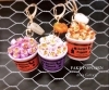 フェイクポップコーンのキーホルダー】手作りキット限定販売